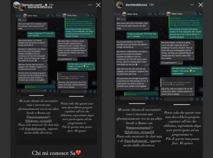 Conversazione in chat
