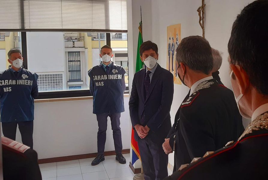 PALERMO (ITALPRESS) - "Questa mattina a Latina ho ringraziato i Carabinieri Nas - Nucleo Tutela...
