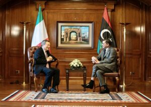 Draghi a Tripoli “In Libia c’è voglia di futuro”
