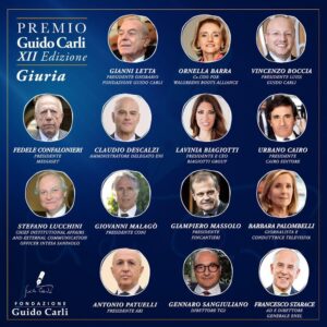 ROMA (ITALPRESS) - La Fondazione Guido Carli presenta la dodicesima edizione del "Premio Guido...