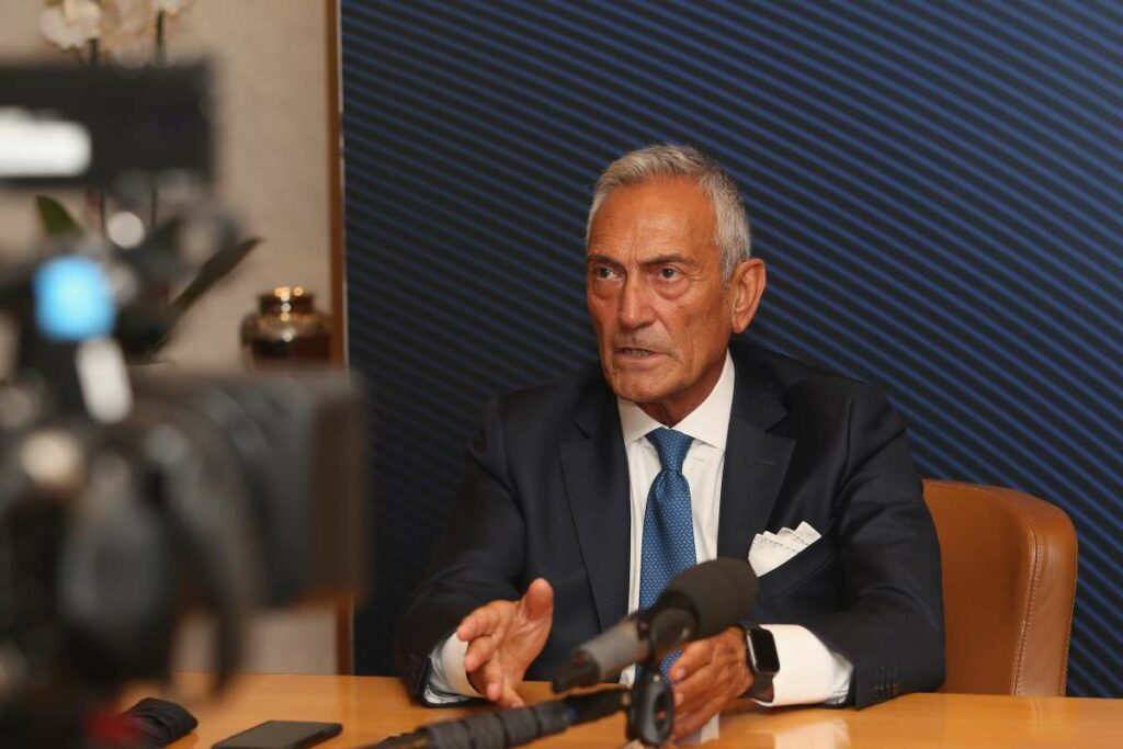 Gravina “Finale Coppa Italia col pubblico? È fra le ipotesi”