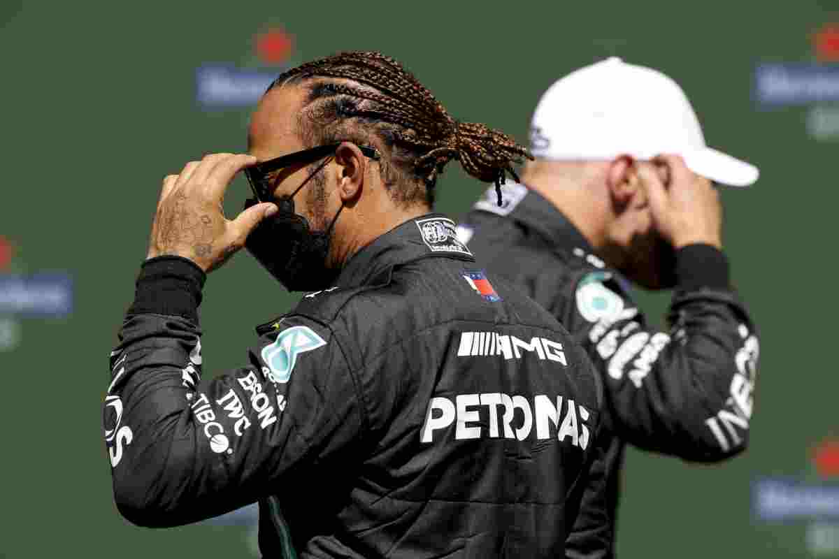 PORTIMAO (PORTOGALLO) (ITALPRESS) - Lewis Hamilton vince il Gran Premio del Portogallo. A Portimao...
