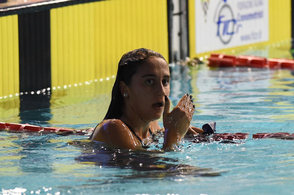 BUDAPEST (UNGHERIA) (ITALPRESS) - Simona Quadarella ha vinto la medaglia d'oro negli 800 stile...