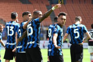 L’Inter festeggia lo scudetto con un 5-1 sull’Udinese