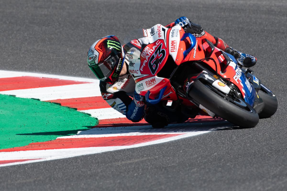 SCARPERIA (ITALPRESS) - Francesco Bagnaia è stato il più veloce nella seconda sessione di prove...