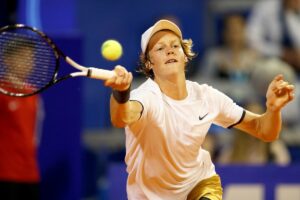 PARIGI (FRANCIA) (ITALPRESS) - Matteo Berrettini, Jannik Sinner, Lorenzo Musetti e Marco Cecchinato...