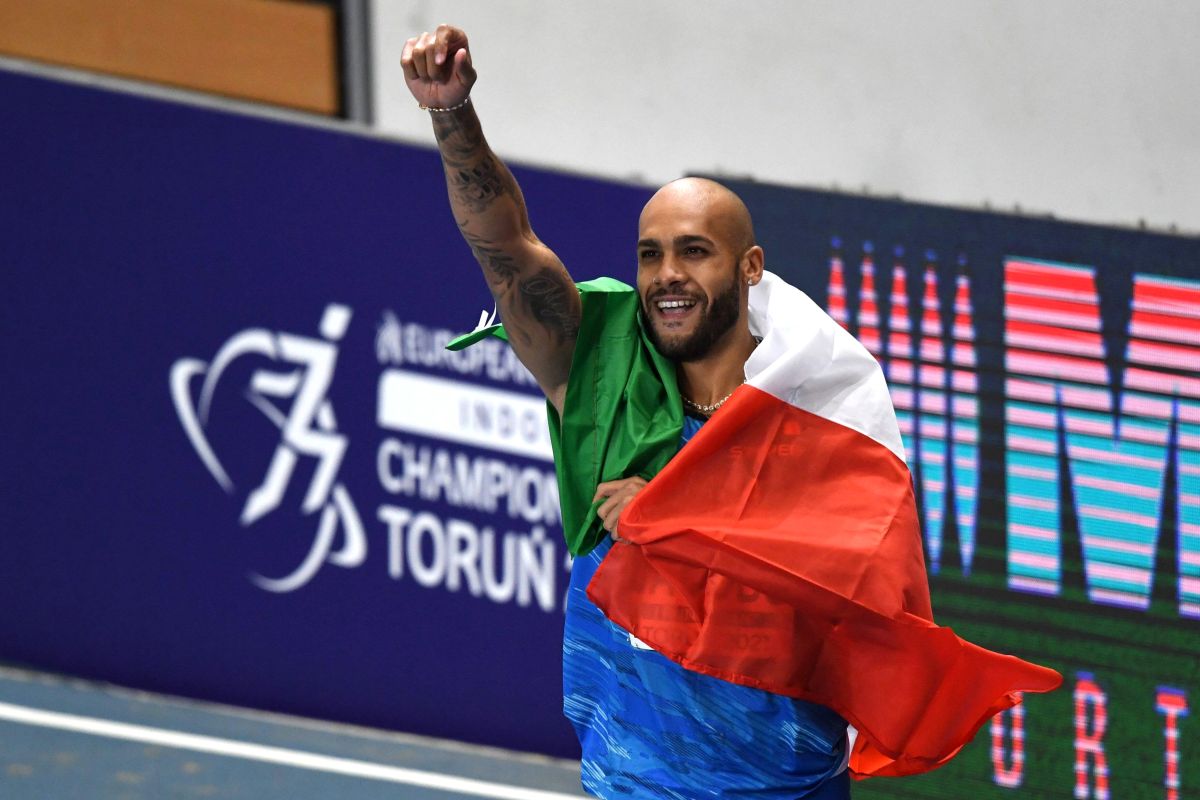 TOKYO (GIAPPONE) (ITALPRESS) - Nuovo record italiano di Marcell Jacobs nei 100 metri piani con 9"94...