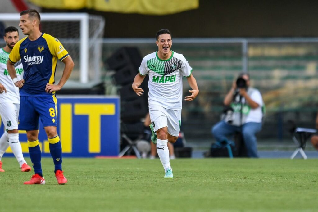Il Sassuolo espugna Verona e vince 3-2