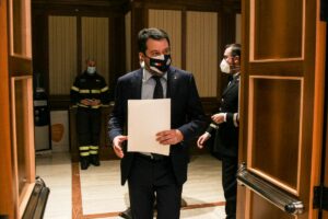 ROMA (ITALPRESS) - "La separazione nella Lega c'é solo nelle vostre teste. C'è una sola Lega che al...