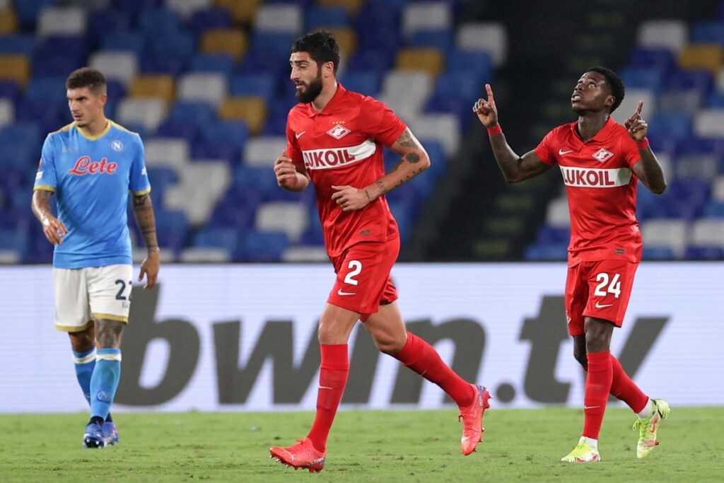 Napoli-Sparkat Mosca 2-3, primo ko stagionale per i partenopei
