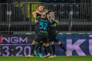 EMPOLI (ITALPRESS) - L'Inter rimane in scia di Napoli e Milan grazie al successo per 2-0 ai danni...
