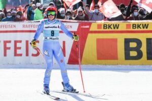 SAINT MORITZ (SVIZZERA) (ITALPRESS) - Federica Brignone trionfa nel secondo Super-G di St. Moritz...