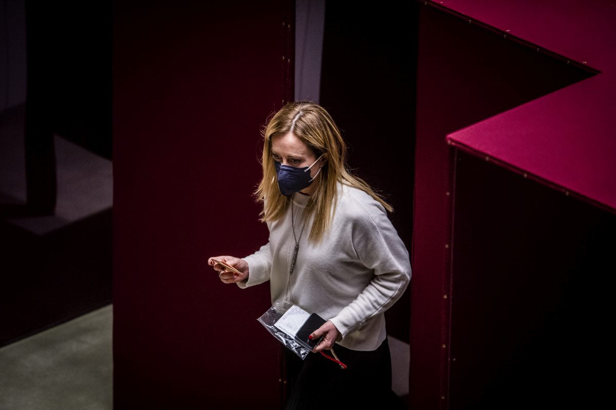 ROMA (ITALPRESS) - "Fratelli d'Italia, anche alla quinta votazione, si conferma come partito...