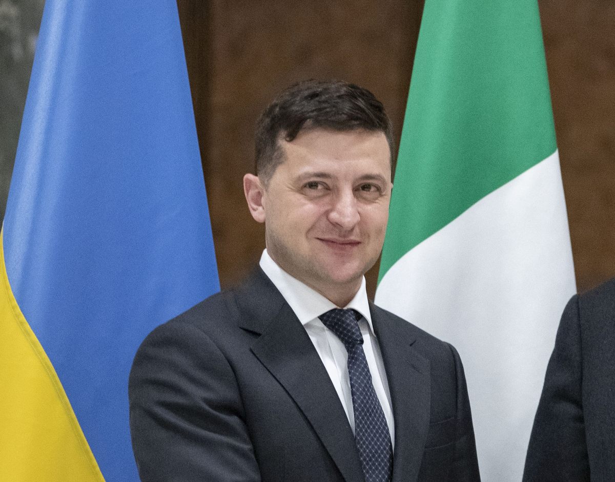 SERGIO MATTARELLA RICEVE IL PRESIDENTE UCRAINO VOLODYMYR ZELENSKY KIEV (UCRAINA) (ITALPRESS) – “Le...