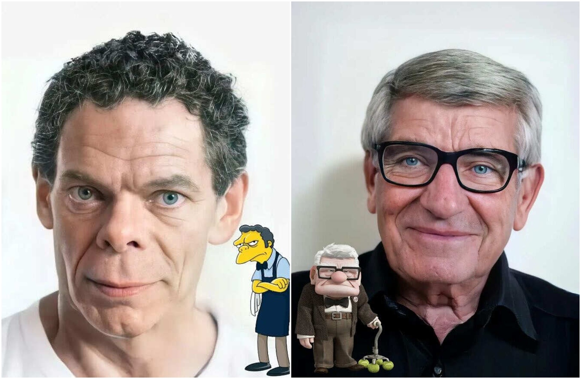 Avete mai provato ad immaginare come sarebbero alcuni personaggi storici dei cartoni animati se...