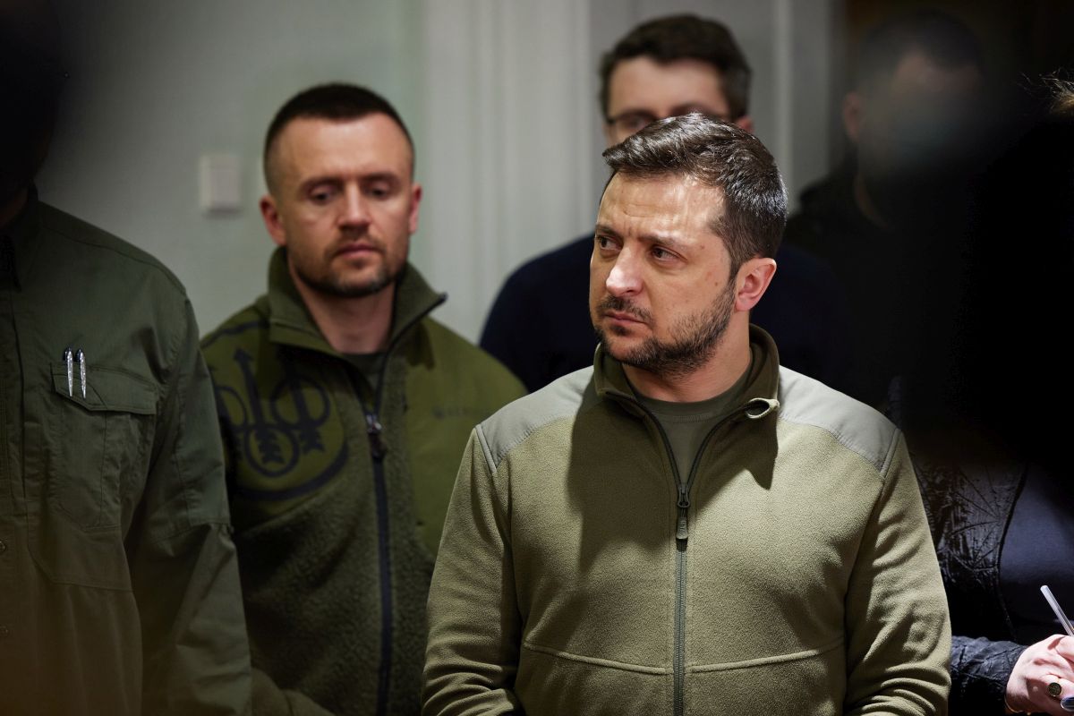 VOLODYMYR ZELENSKY Kiev (ucraina) – “è tempo di incontrarsi, tempo per parlare” ed è necessario...