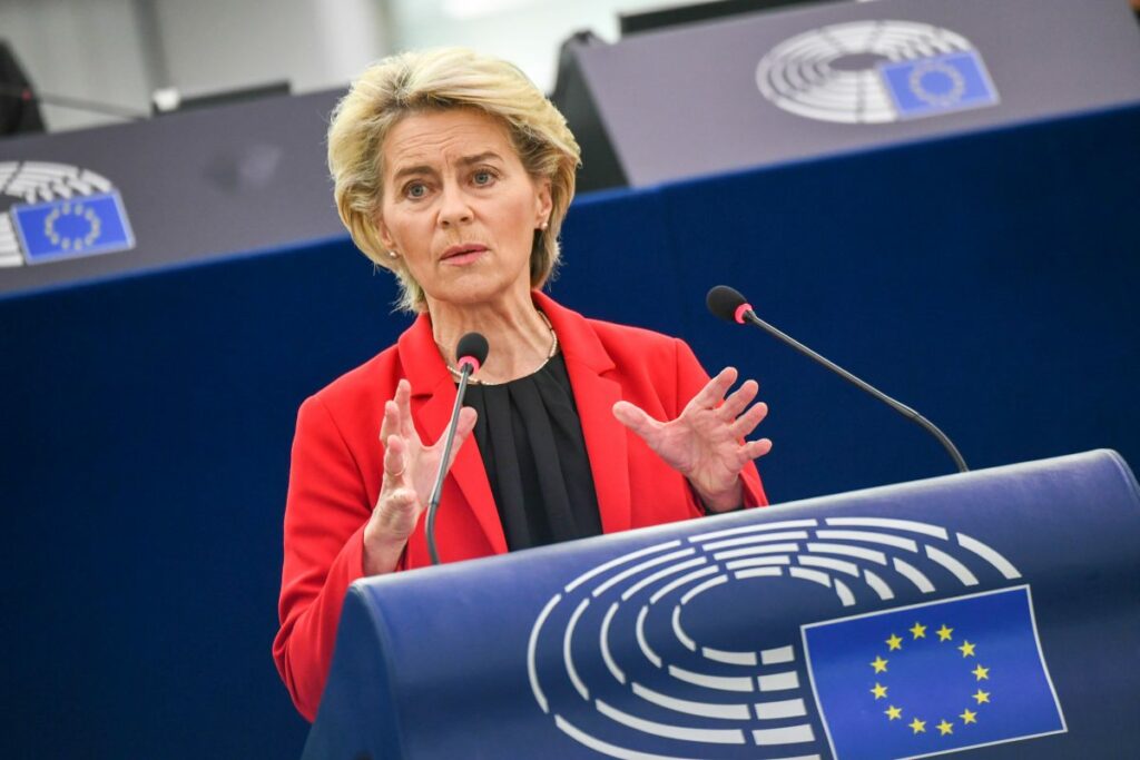 Ue, Von der Leyen “Servono acquisti comuni del gas”