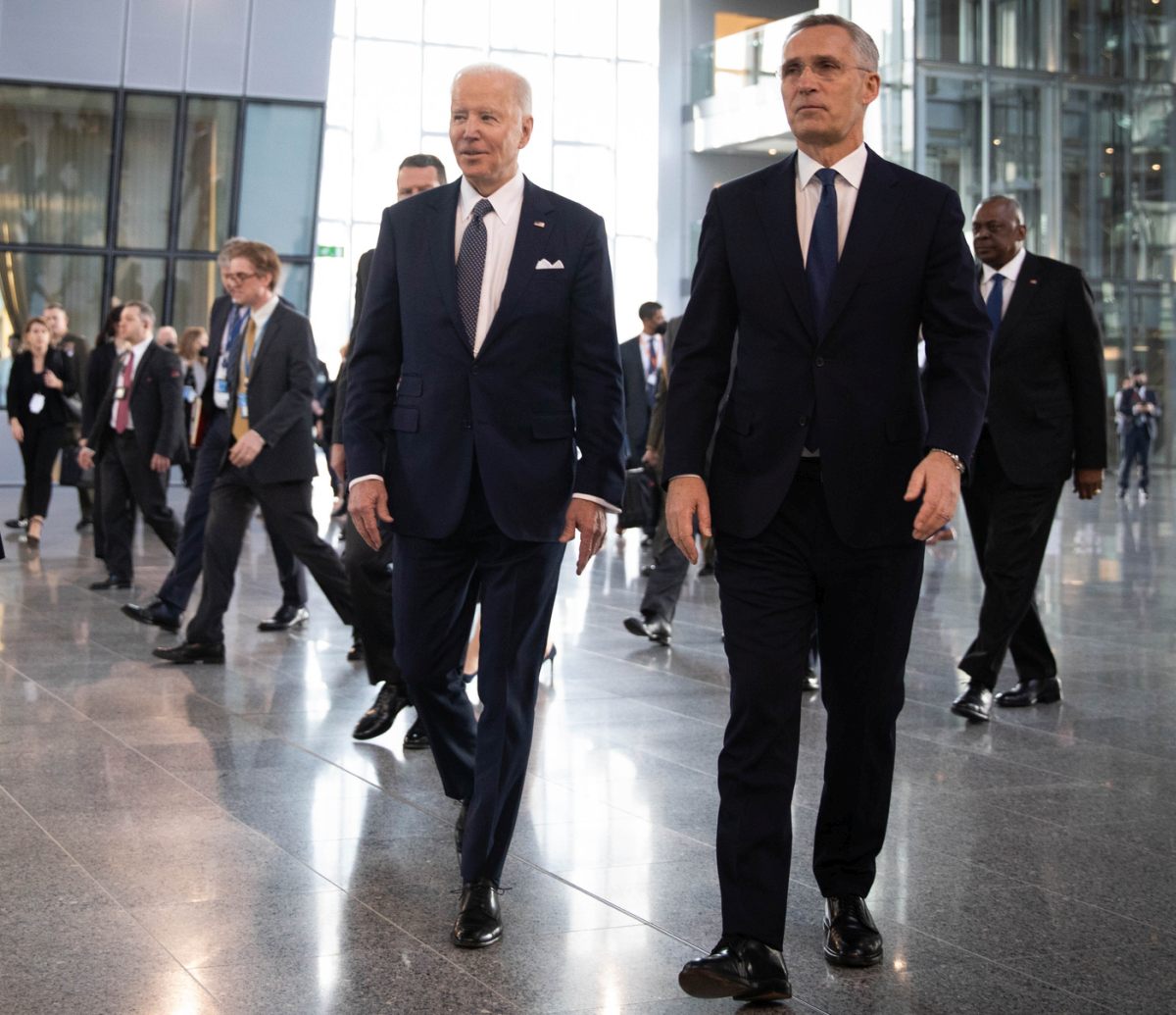NATO Secretary General Jens Stoltenberg meets with the President of the Unites States of America...
