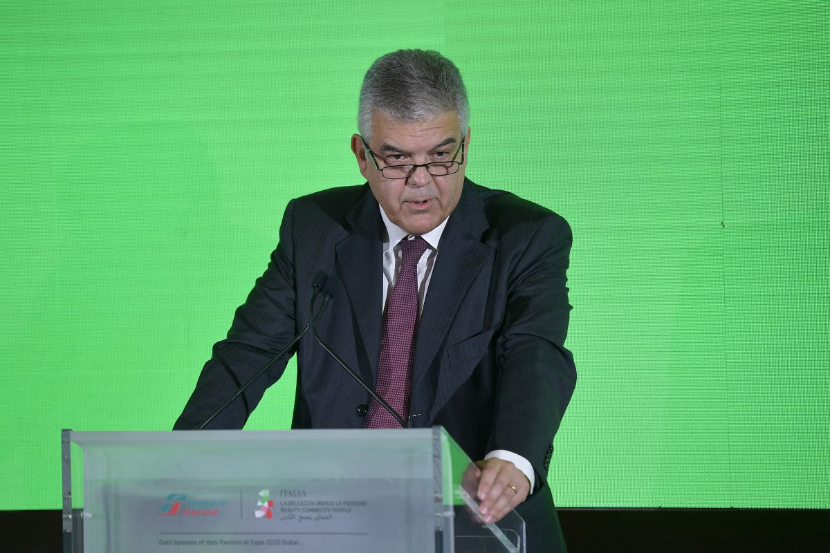 Luigi Ferraris durante la presentazione di FS Italiane a Expo 2020 Dubai (Roma - 2021-09-15, LUIGI...