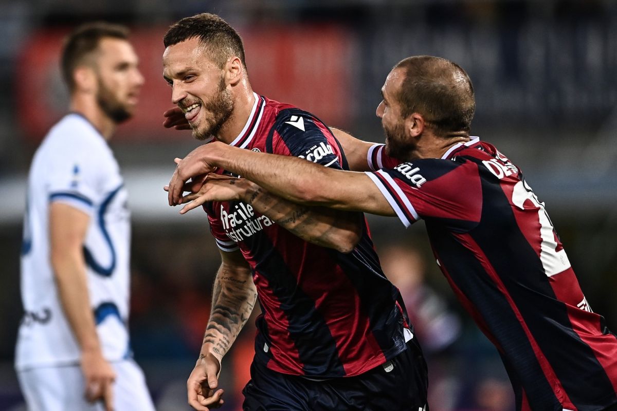 Mg Bologna 27/04/2022 - campionato di calcio serie A / Bologna-Inter / foto Matteo Gribaudi/Image...