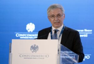 Roma 28/04/2022 Villa Miani. XXI Forum Internazionale di Confcommercio Nella foto: il Ministro...