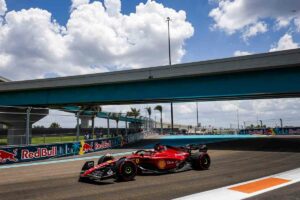 MIAMI (STATI UNITI) – Uno-due Ferrari nelle qualifiche del Gran Premio di Miami di Formula 1...
