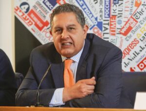 Toti presenta il partito Italia al Centro nella foto Giovanni Toti (ROMA - 2022-04-28, Stefano...