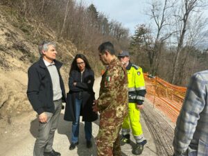 Alluvione: Priolo e Figliuolo effettuano sopralluogo a Monterenzio e Loiano