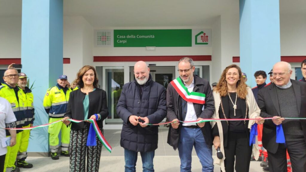 Inaugurata a Carpi la nuova Casa della comunità dedicata alla sanità