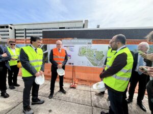 Inizia la demolizione dell’ex centro direzionale Alitalia di Roma