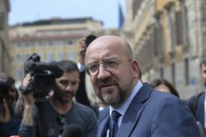Palazzo Chigi ha visto le dichiarazioni del Presidente del Consiglio Europeo, Charles Michel, alla...