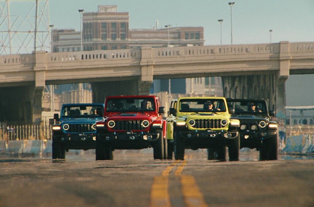 Il marchio Jeep presenta la nuova Jeep Wrangler 2024 e la Jeep Wrangler 4xe con una campagna di...