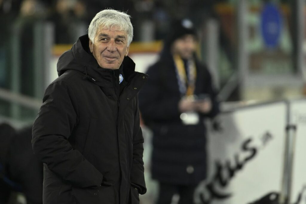 Gian Piero Gasperini dell'Atalanta B.C. durante la 19° giornata del Campionato di Serie A tra A.S...