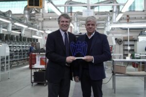 Visita del presidente di Assolombarda, Spada, a due eccellenze nel distretto calzaturiero