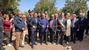 Il casolare "Peppino Impastato", luogo simbolo della lotta alla criminalità a Cinisi, nel...