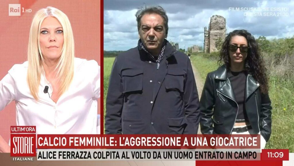 Calciatrice Alice Ferrazza colpita da un uomo: “Mi ha ferito moralmente” – Video