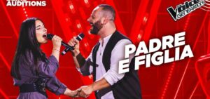 Padre e figlia, Gino e Noemi, sorprendono Clementino a The Voice Generations 2024