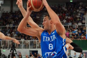 Danilo Gallinari (Italia) durante le Qualificazioni al World Cup 2023 - Italia vs Georgia, squadre...