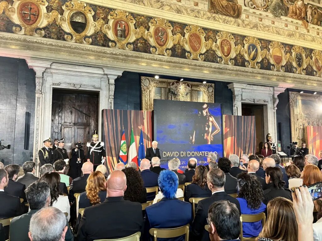 Mattarella ai David di Donatello: “Il cinema è fondamentale per il nostro Paese”