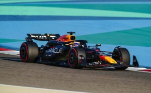 Max Verstappen della Red Bull Racing durante le prove libere 3 al circuito internazionale di...
