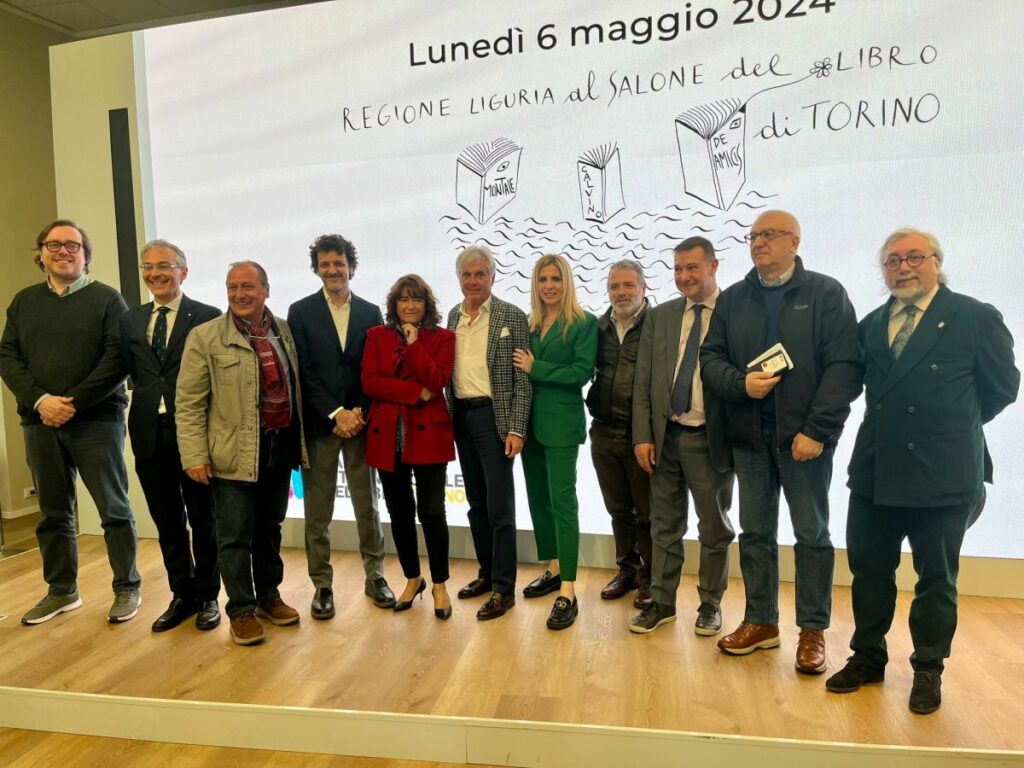 La Liguria brilla al Salone del Libro di Torino con una selezione di più di 500 titoli