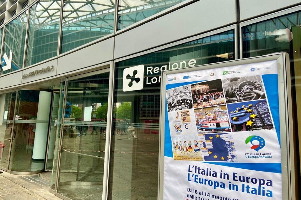 Mostra fotografica sull’integrazione europea a Palazzo Lombardia a Milano