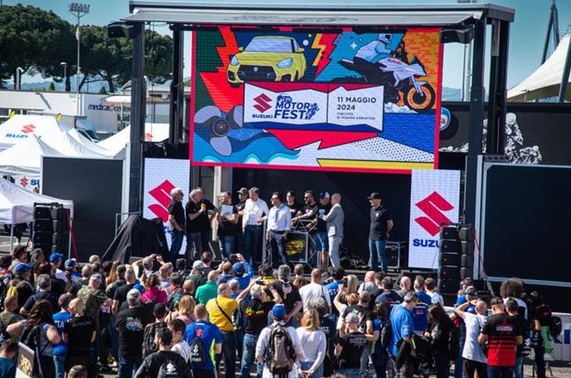 Il Suzuki Motor Fest ha registrato la partecipazione di oltre 2.350 appassionati presso il Misano...
