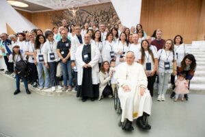 Visita di Papa Francesco agli operatori dell’Ospedale di Petralia Sottana