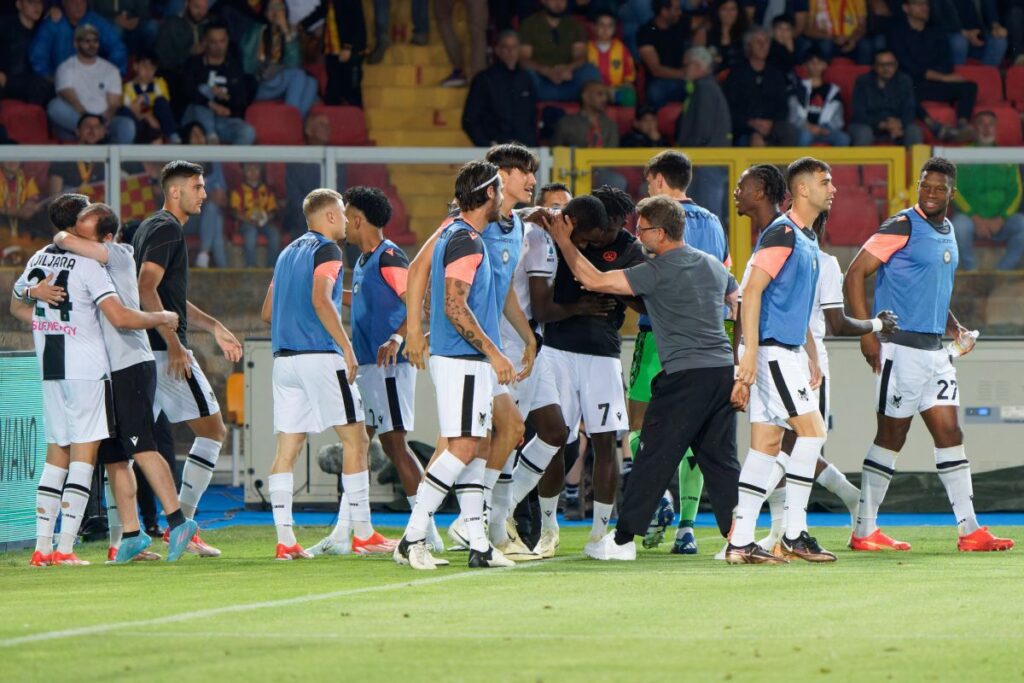 Udinese ed Empoli pareggiano 1-1 con due rigori nel finale: uno al 90° e uno al 104°.