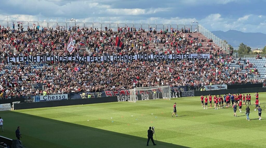 A Cagliari si è svolto l'allenamento di vigilia in vista della partita contro la Fiorentina, presso...