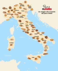 Partecipa all’iniziativa “Scegli il pane della tua regione” con Nutella