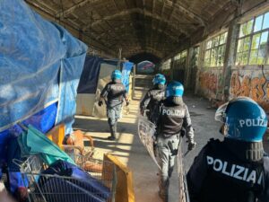 L’ex officine Romanazzi di Roma sgomberate