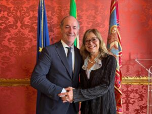 Zaia invia un saluto alla presidente uscente della Corte dei Conti di Venezia
