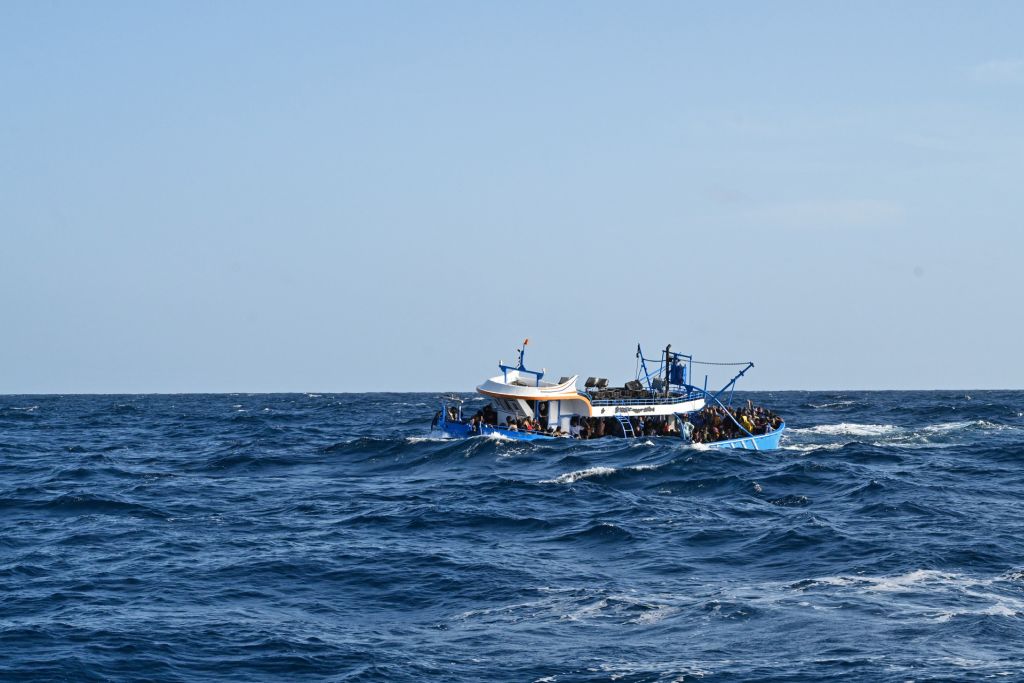 Lampedusa, Italia. Lampedusa - 21 ottobre 2023 Questa mattina, la Hotline di crisi Alarm Phone è...